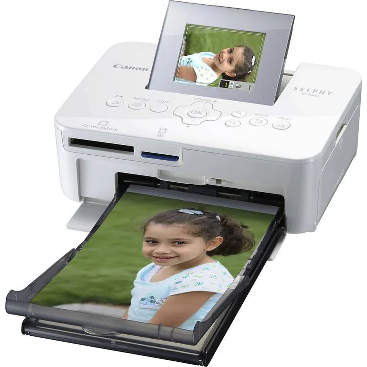Canon SELPHY CP1000 WH Fotodrucker Thermosublimationsdruck (0011C012) – Bild 1