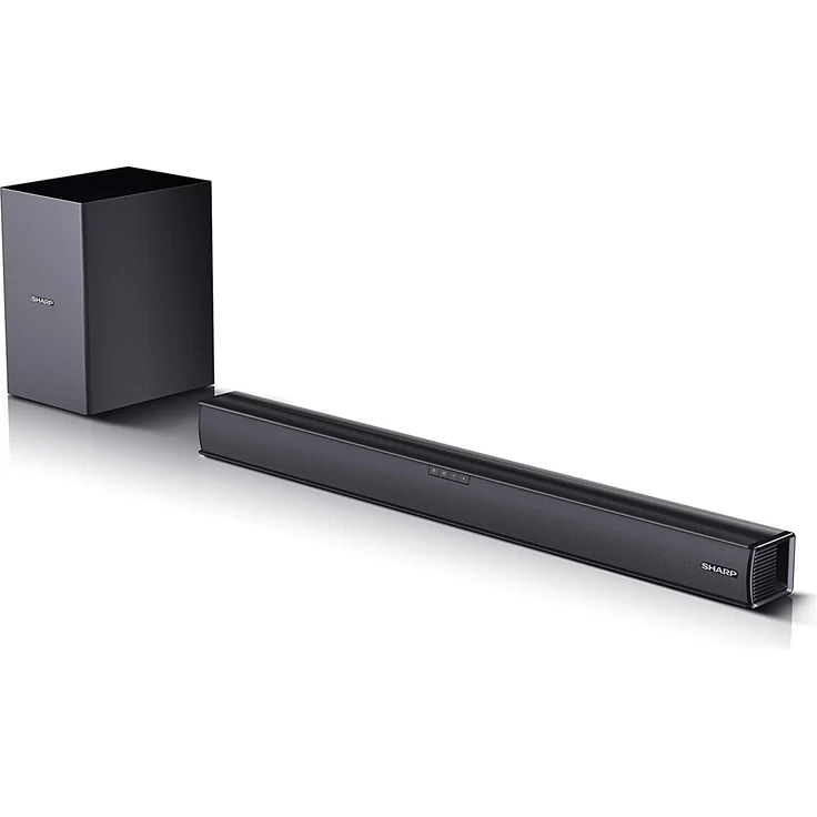 Sharp HT-SBW182 2.1 Soundbar mit Subwoofer, kabellos, geeignet für TV, schwarz – Bild 8