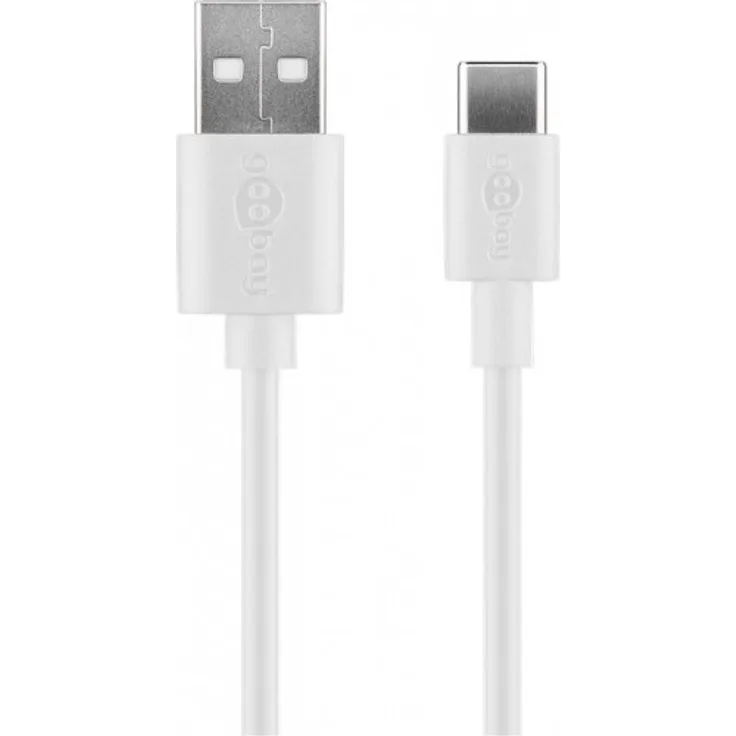 USB-C Lade- und Synchronisationskabel für alle Geräte mit USB-C Anschluss, 1 Meter