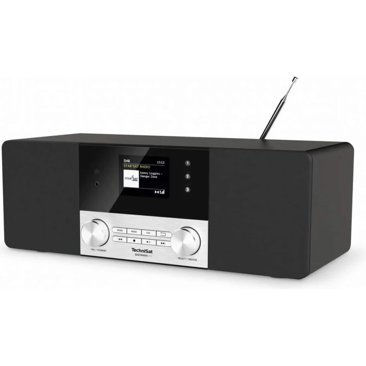 TechniSat Digitradio 4 C Digitalradio mit Bluetooth, OLED-Display, Wecker, schwarz – Bild 4
