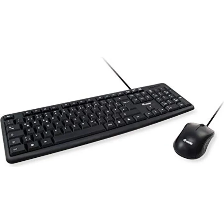 equip Life - Tastatur-und-Maus-Set - USB - Italienisch QWERTY - Schwarz (245203)