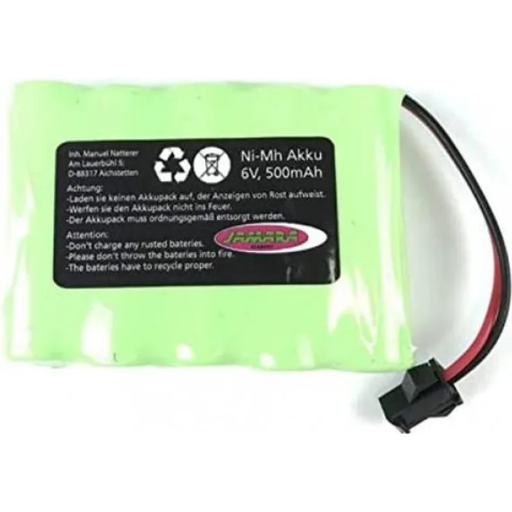 Jamara Akku Rupter-Cubic 6V 500mAh Toy-Anschluss für Ferngesteuertes