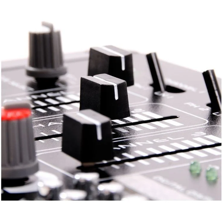 Ibiza DJ21USB-MKII Mischpult, Schwarz – Bild 3