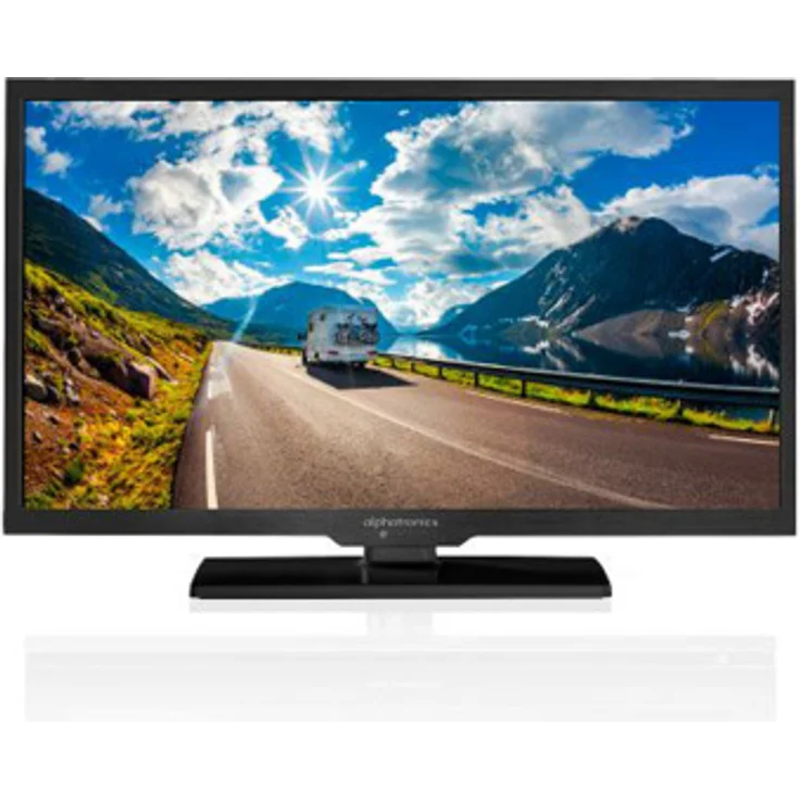 alphatronics SL-24 DSBAI+ 60 cm (24 Zoll) LED Smart TV (Full HD, kein HDR) HD-Triple-Tuner (Sat, Antenne, Kabel) Energieklasse F – Bild 1