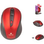 NGS Evo Mute RF Wireless Optisch 1600DPI rechts schwarz rot - Maus (rechte Hand, Optisch, RF Wireless, 1600 DPI, Schwarz, Rot)