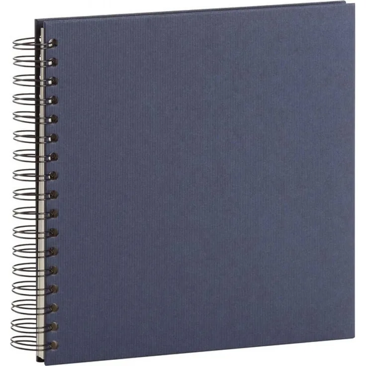 S.O.H.O. Navy - Wire-o-Fotoalbum 60-230x230 mm, offwhite Liefermenge: 3