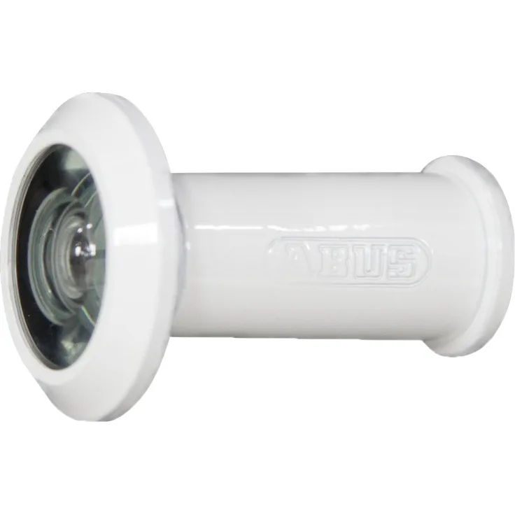 Abus 2203W B-DF 26094 Türspion, mit 3 Verlängerungen, Weiß