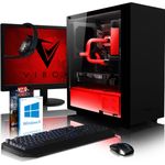 VIBOX Hardline GS560-75 Gaming PC Computer mit Spiel Bundle, Windows 10 OS, 22 Zoll HD Monitor (4,0GHz Intel i5 6-Core Prozessor, Nvidia GeForce GTX 1060 Grafikkarte, 8GB DDR4 RAM, 2TB HDD)