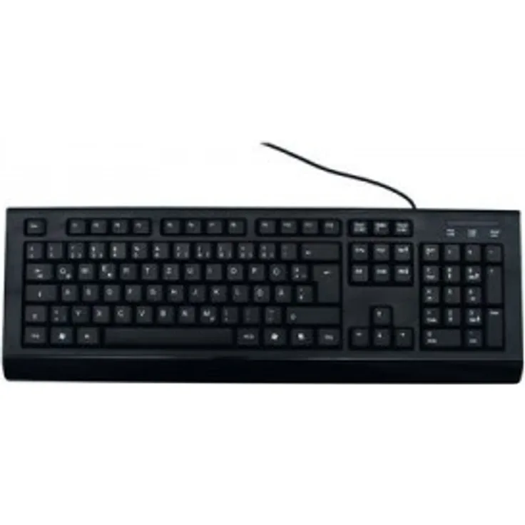 MEDIAR STANDARD KEYBOARD BLACK MROS101 wired (MROS101) Deutsches Tastaturlayout QWERTZ