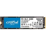 Crucial P2 - Solid-State-Disk - 500 GB - intern - M.2 2280 - PCI Express 3.0 x4 (NVMe) (CT500P2SSD8)