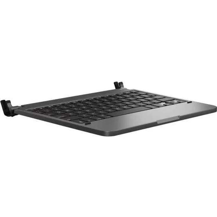 BRYDGE 11.0 Pro, Hochwertige Bluetooth Tastatur aus Aluminium für das iPad Pro 11'' (2018 & 2020), deutsches Layout QWERTZ, inklusive magnetischem iPad Cover, space grau