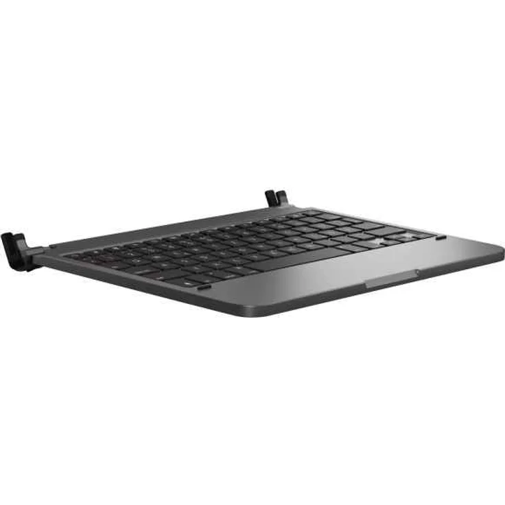 BRYDGE 11.0 Pro, Hochwertige Bluetooth Tastatur aus Aluminium für das iPad Pro 11'' (2018 & 2020), deutsches Layout QWERTZ, inklusive magnetischem iPad Cover, space grau – Bild 1