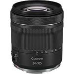 Canon Objektiv RF 24-105mm F4-7.1 is STM Zoomobjektiv Lens für EOS R (STM-AF-Motor, optischer Bildstabilisator) schwarz