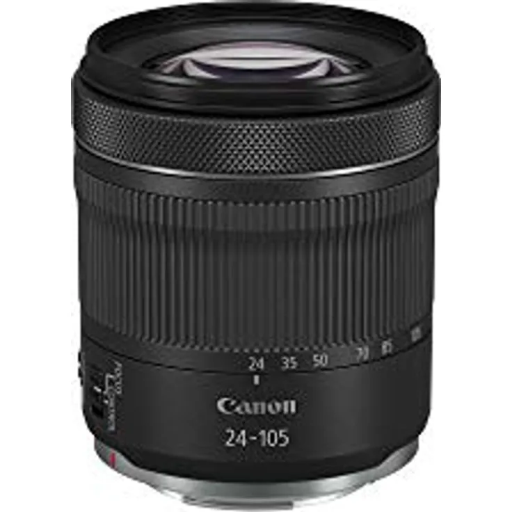 Canon Objektiv RF 24-105mm F4-7.1 is STM Zoomobjektiv Lens für EOS R (STM-AF-Motor, optischer Bildstabilisator) schwarz