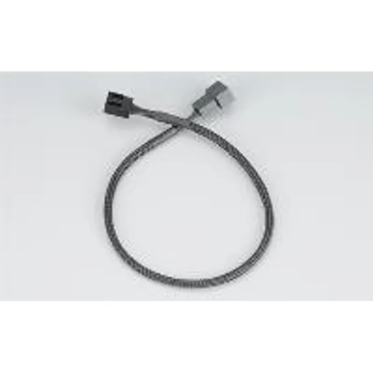 Akasa - Verlängerungskabel für Lüfterspannungsversorgung - 4-polig PWM (W) bis 4-polig PWM (M) - 30 cm - Schwarz
