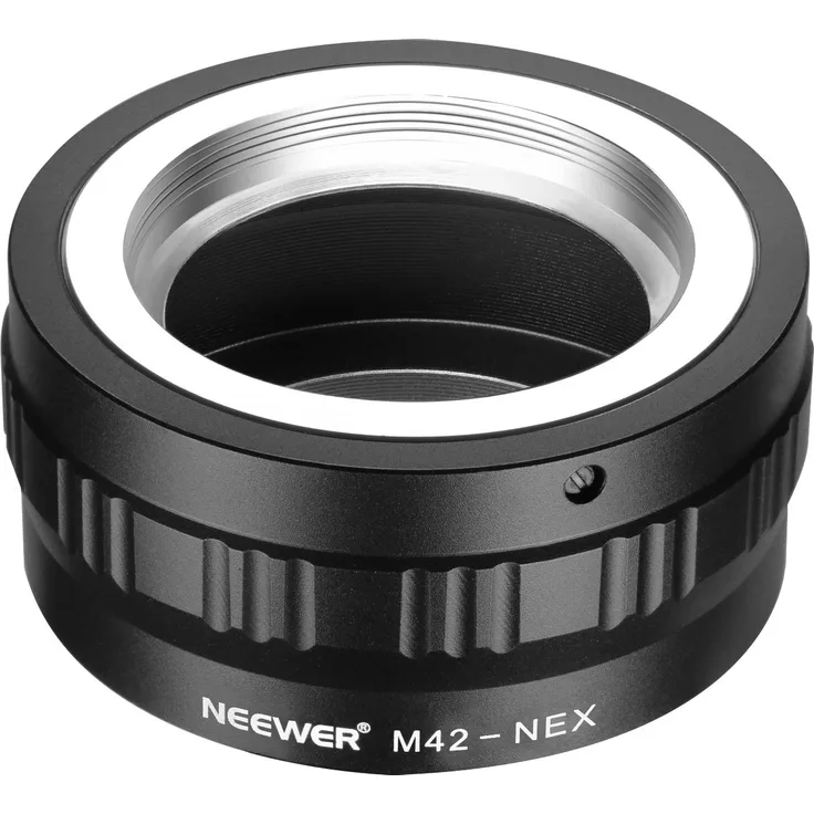 Neewer Objektiv Mount Adapter für M42 Objektiv auf Sony NEX E-Mount Kamera, passend für Sony A7 A7S/a7sii A7R/a7rii a7II A3000 A6000 A6300 NEX-3 NEX-3 C NEX-5 NEX-5 C NEX-5 N NEX-5R NEX-6 NEX-7 NEX-VG10/20