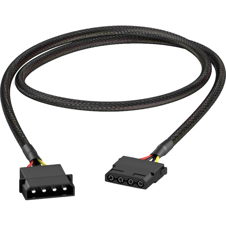 KabelDirekt - 4-Pin Molex Verlängerungskabel 60 cm