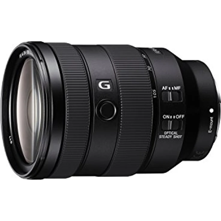 Sony SEL-24105G G Standard Zoom-Objektiv (24-105 mm, F4, OSS, Vollformat, geeignet für A7, A6000, A5100, A5000 und Nex Serien, E-Mount) schwarz – Bild 1