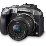 Panasonic Lumix DMC-G6 titan silber Kit Lumix G X Vario PZ 14-42 mm f/3,5-5,6 OIS