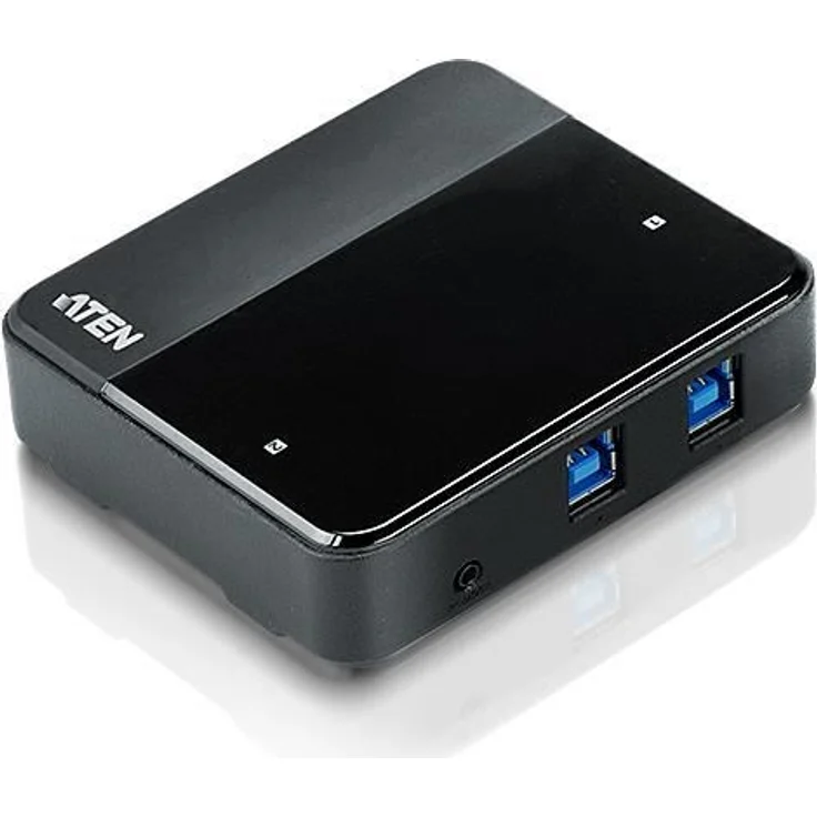 ATEN US234 - USB-Umschalter für die gemeinsame Nutzung von Peripheriegeräten - 2 x SuperSpeed USB3.0 - Desktop (US234-AT) – Bild 1