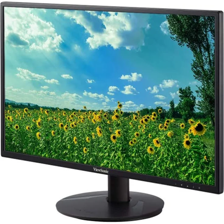 ViewSonic VA2718-sh - 68.5 cm (27'') (27'' sichtbar) - 1920 x 1080 Full HD (1080p) - IPS - 300 cd/m² - 1000:1 - 5 ms - HDMI, VGA - Schwarz – Bild 3