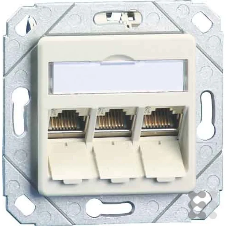 Metz Connect Anschlussdose C6Amodul Upk TN C6Amod-3UPk-180rw 3Port 180 Upk,rws Kommunikationsanschlu