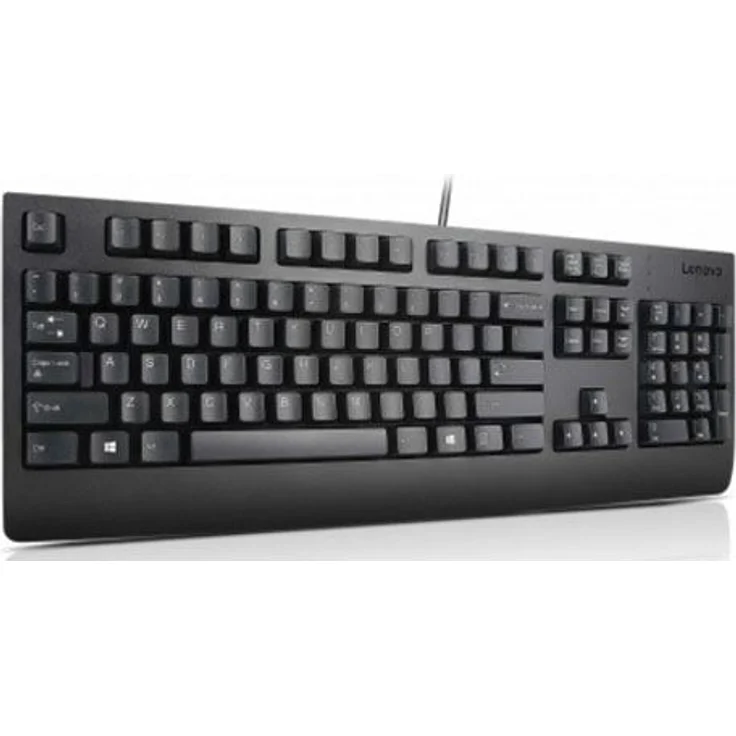 Lenovo Preferred Pro II - Tastatur - USB - Deutsch QWERTZ - Schwarz - für ThinkCentre M70, M80, ThinkPad T14 Gen 2, T15 Gen 2, V14 G2 ALC, V15 IML, V50s-07, V55t-15 (4X30M86893) – Bild 1