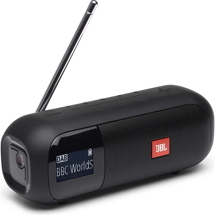 JBL Tuner 2 Tragbares Radio mit Bluetooth, DAB+, UKW, schwarz – Bild 1