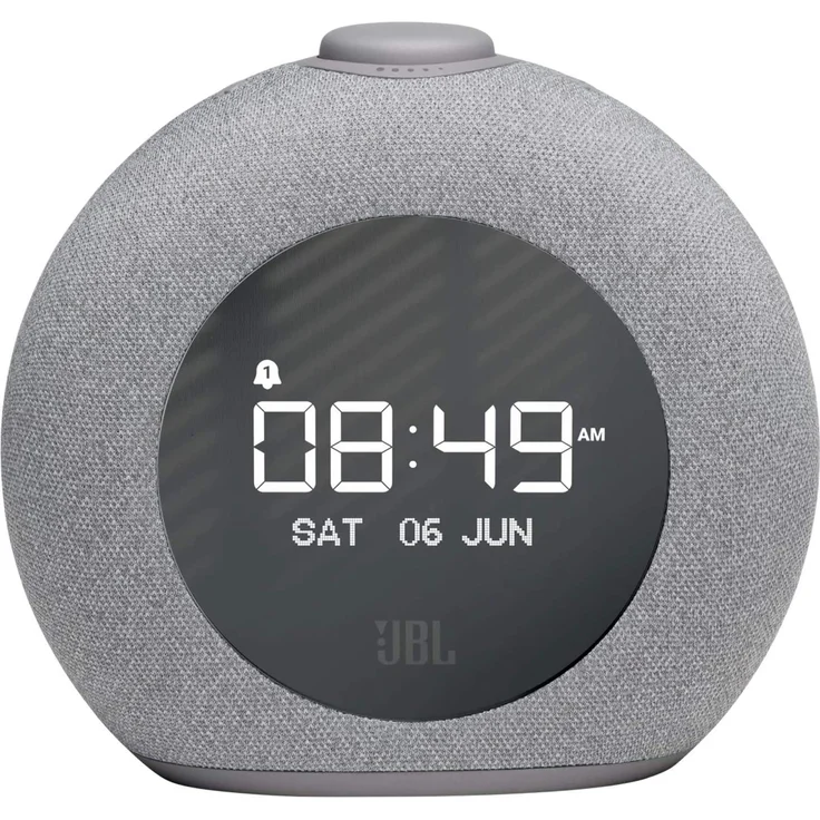 JBL Horizon 2 Mini Radiowecker mit Bluetooth, LED-Display, grau – Bild 1