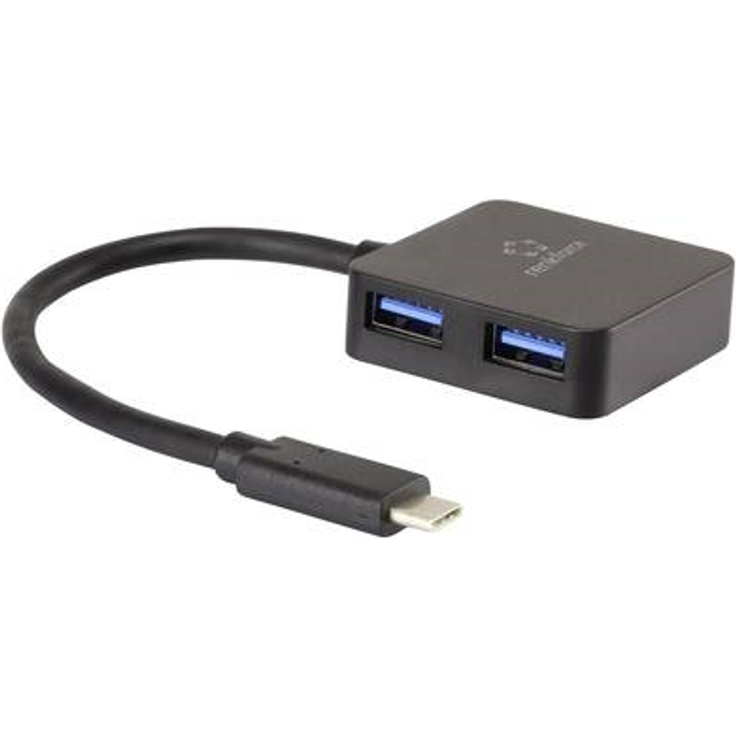 Renkforce 4 Port USB 3.0-Hub Schwarz (RF-3754006)
