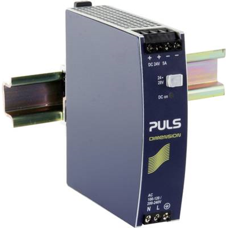 Puls DIMENSION CS5.241 Hutschienen-Netzteil, Schaltnetzteil, DIN-Netzgerät 24 V/DC 5 A 120 W (CS5.241)