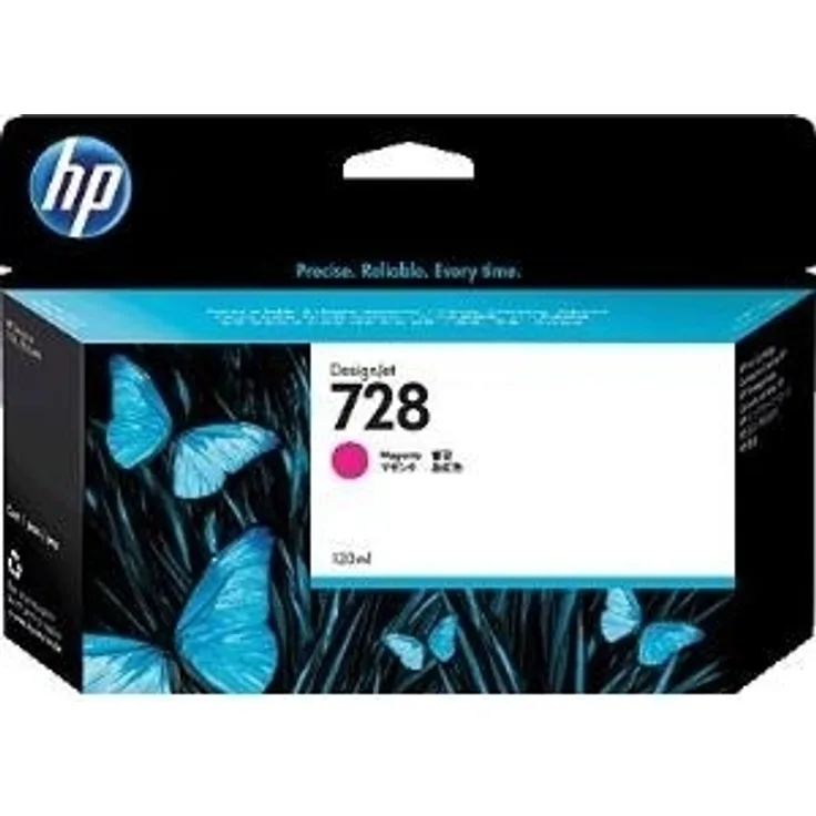 HP F9J66A Tintenpatrone, 728 Original, magenta