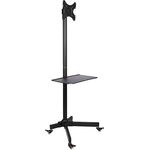 TECHLY TV Wagen Fuer Displays Bildschirme LCD LED 48-94cm Fuer Ihre Ausstattung bis 20KG VESA max 200X200