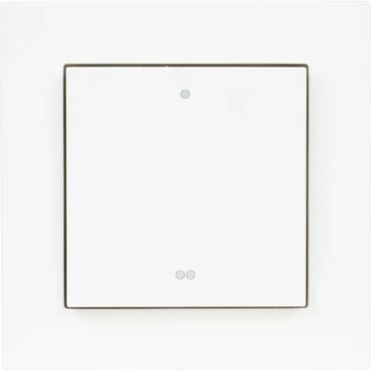 Opus 55 Wandsender mit Flächenwippe - polarweiß (HomeKit) (563.088.37-C)
