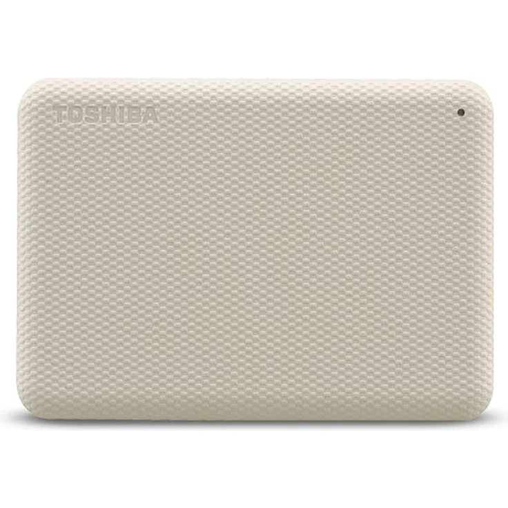 Toshiba Canvio Advance - Festplatte - 2 TB - extern (tragbar) - 2.5 Zoll (6.4 cm) - USB 3.2 Gen 1 - hellbeige (HDTCA20EW3AA) – Bild 1