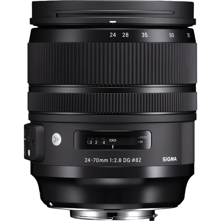 Sigma 24-70mm F2,8 DG OS HSM Art Objektiv (82mm Filtergewinde) für Canon Objektivbajonett
