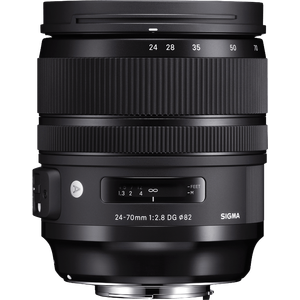 Bild für Sigma 24-70mm F2,8 DG OS HSM Art Objektiv (82mm Filtergewinde)