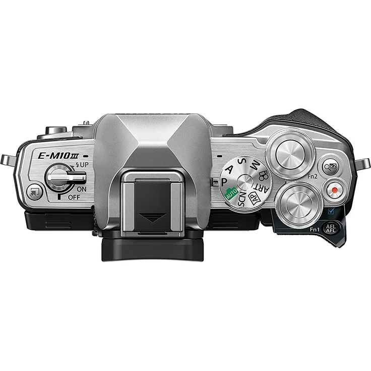 Olympus OM-D E-M10 Mark III Micro Four Thirds Systemkamera, 16 Megapixel, Bildstabilisator, elektronischer Sucher, 4K-Video, silber – Bild 5
