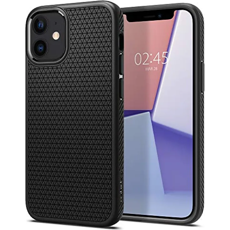Spigen ACS01701 Liquid AIR iPhone 12 PRO Matte Black