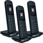 Telekom Speedphone 12 Trio (Zusätzliches Mobilteil DECT Telefon), schwarz