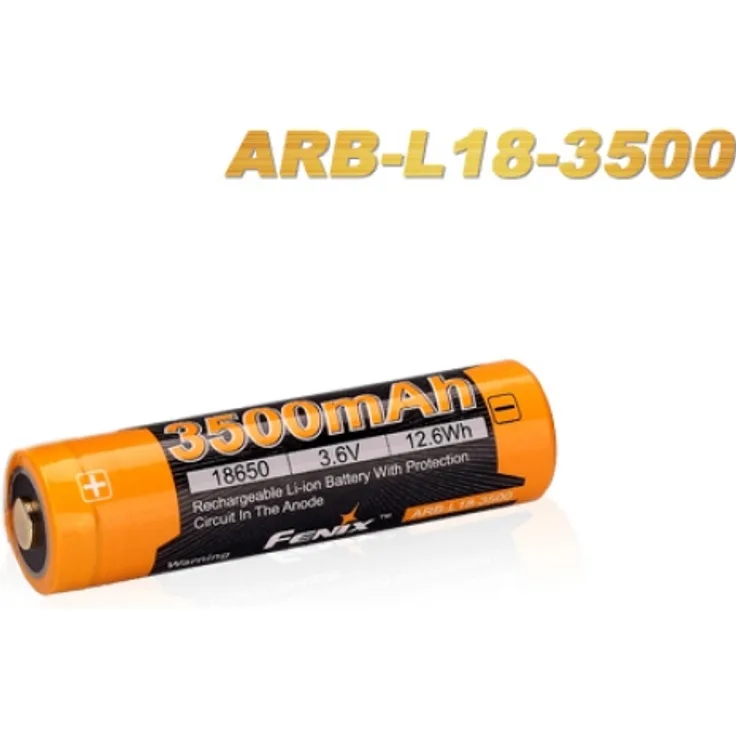 Fenix ARB-L18 3500 mAh 18650 LiIon Akku geschützt