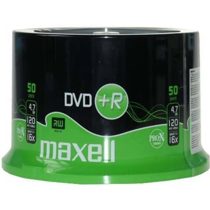 50 STK. Maxell DVD+R 4,7GB 16x in Shrink - Preisvergleich – Bild 1