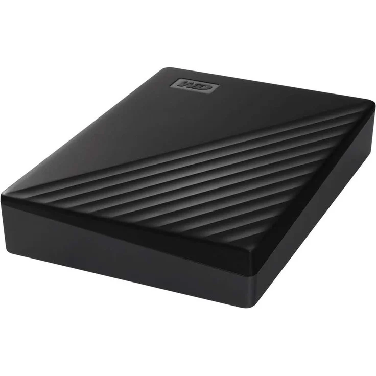 WD My Passport WDBPKJ0050BBK - Festplatte - verschlüsselt - 5 TB - extern (tragbar) - USB 3.2 Gen 1 - 256-Bit-AES - Schwarz (WDBPKJ0050BBK-WESN) – Bild 4
