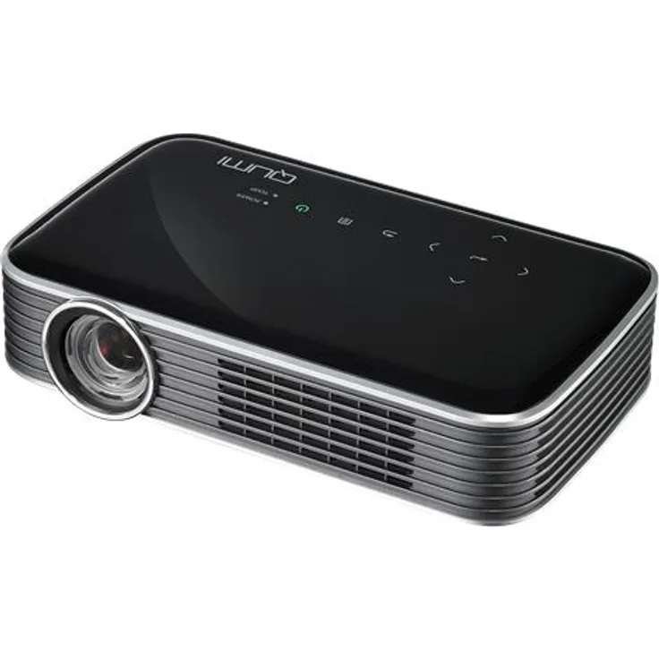 Vivitek Qumi Q8 Business-Beamer, DLP, Full HD (1920 x 1080), Kontrast 30000:1, 1000 ANSI-Lumen, Bildverhältnis 16:9, WLAN, schwarz