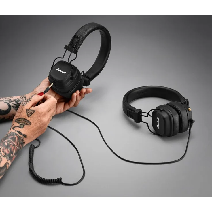 Marshall Major IV On-Ear-Kopfhörer Bluetooth, schwarz – Bild 5