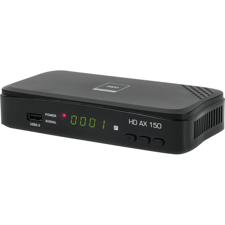 Opticum RED HD AX 150 HD DVB-S2 Receiver HDTV, DVB-S, DVB-S2, Schwarz – Bild 2