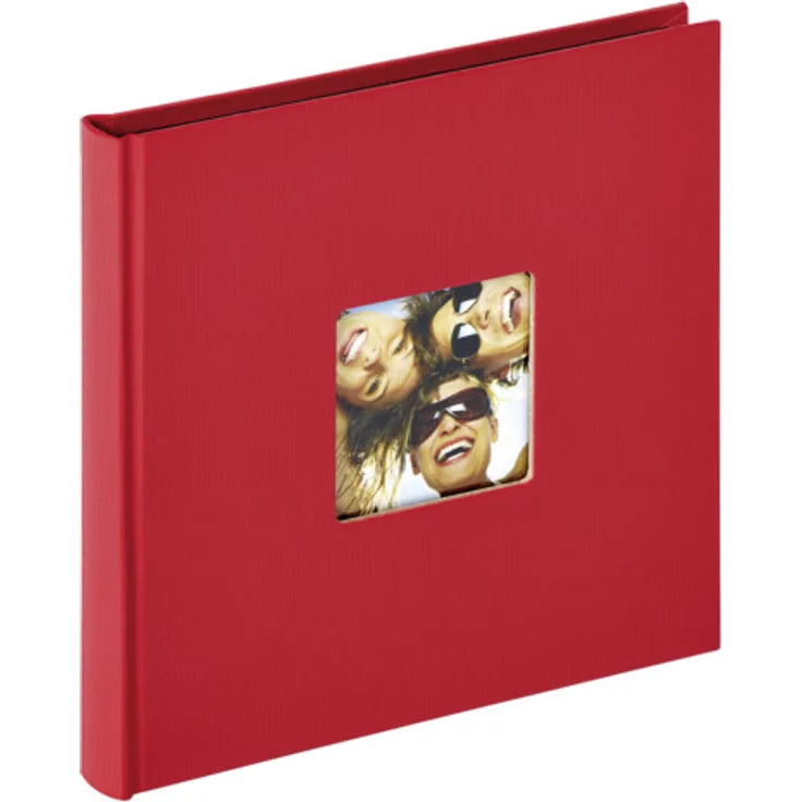 walther design FA-199-R Designalbum Fun, rot, 18 x 18 cm