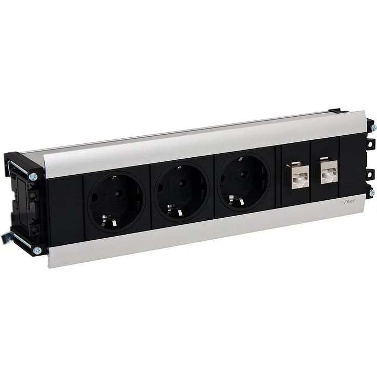 Schulte 159610001000 Evoline Frame-Dock Data Aluminium