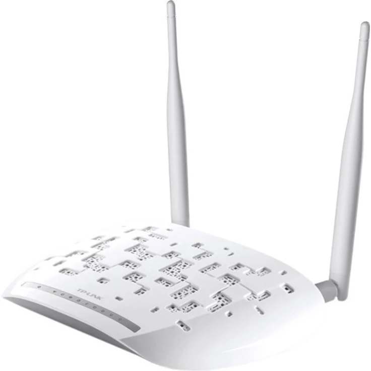 TP-Link TD-W9970 WiFi VDSL-ADSL Router (300Mbit-s (2,4GHz), USB Ports für FTP und Mediaserver, inkl. VDSL Splitter, Annex A, geeignet für Österreich-Schweiz) – Bild 2