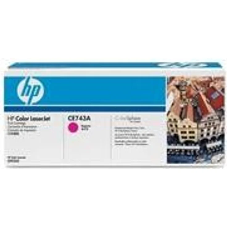 HP 307A Magenta Original LaserJet Tonerkartusche (CE743A) – Bild 1